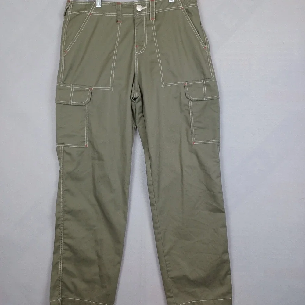 True Religion  Cargo Pants Mens 31 Olive Green Utility 34x32